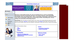 Desktop Screenshot of hematologyschools.com